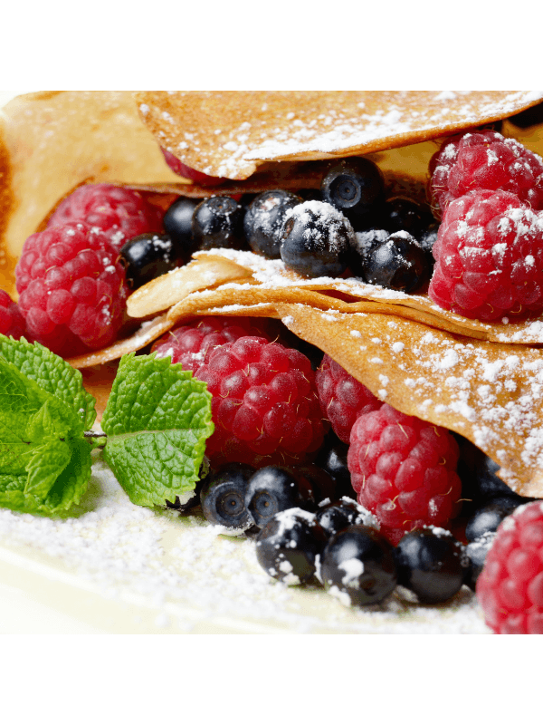 SWEET CUSTARD BERRY CREPE
