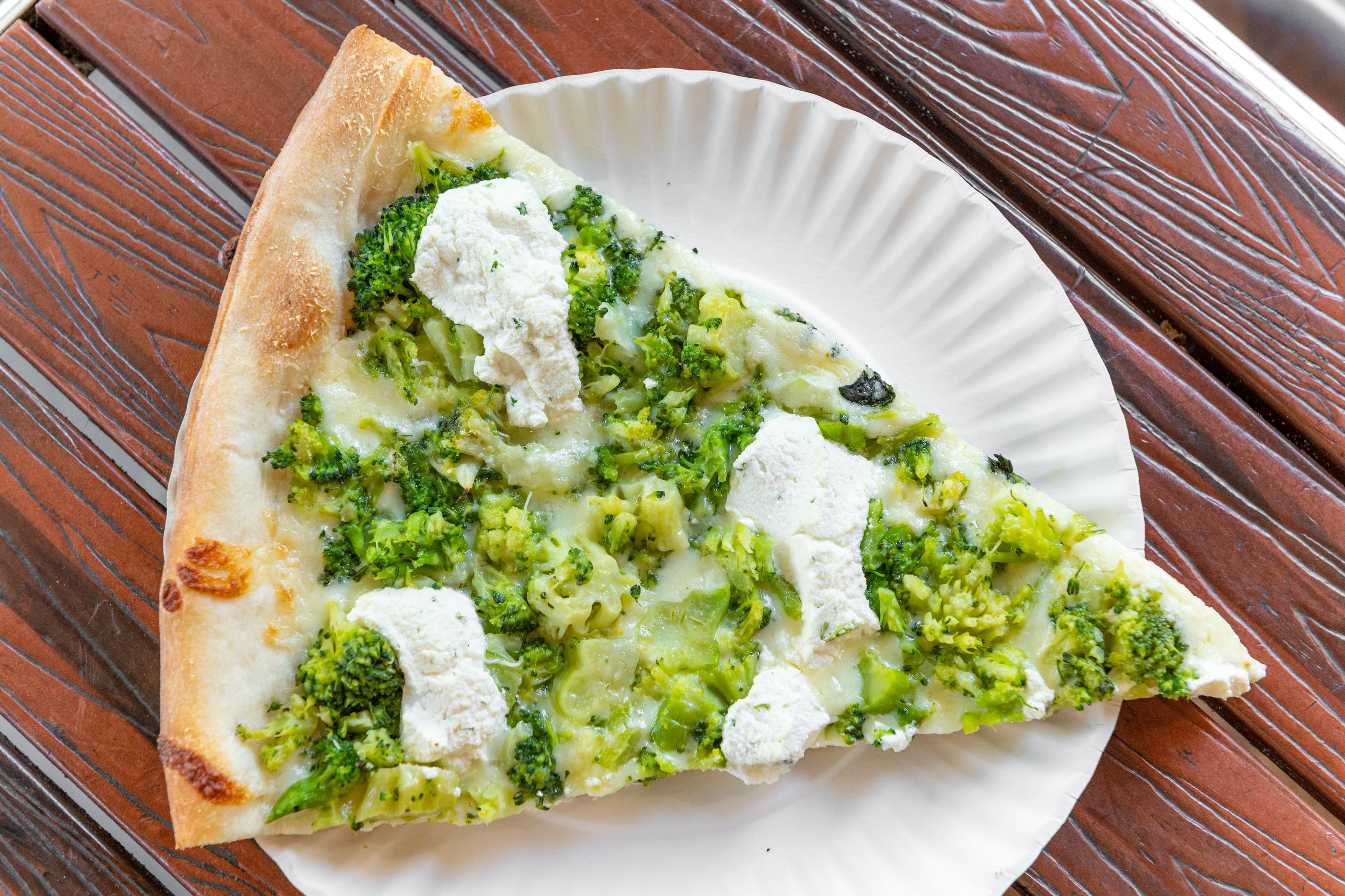 Broccoli White Pizza