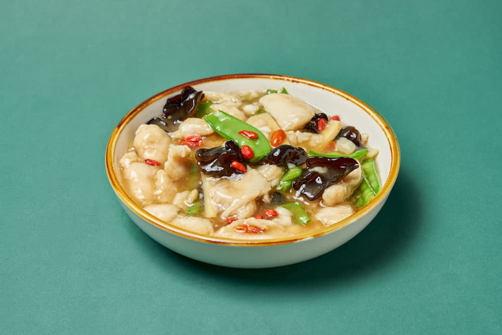 Fish Fillet in Rice Wine Sauce