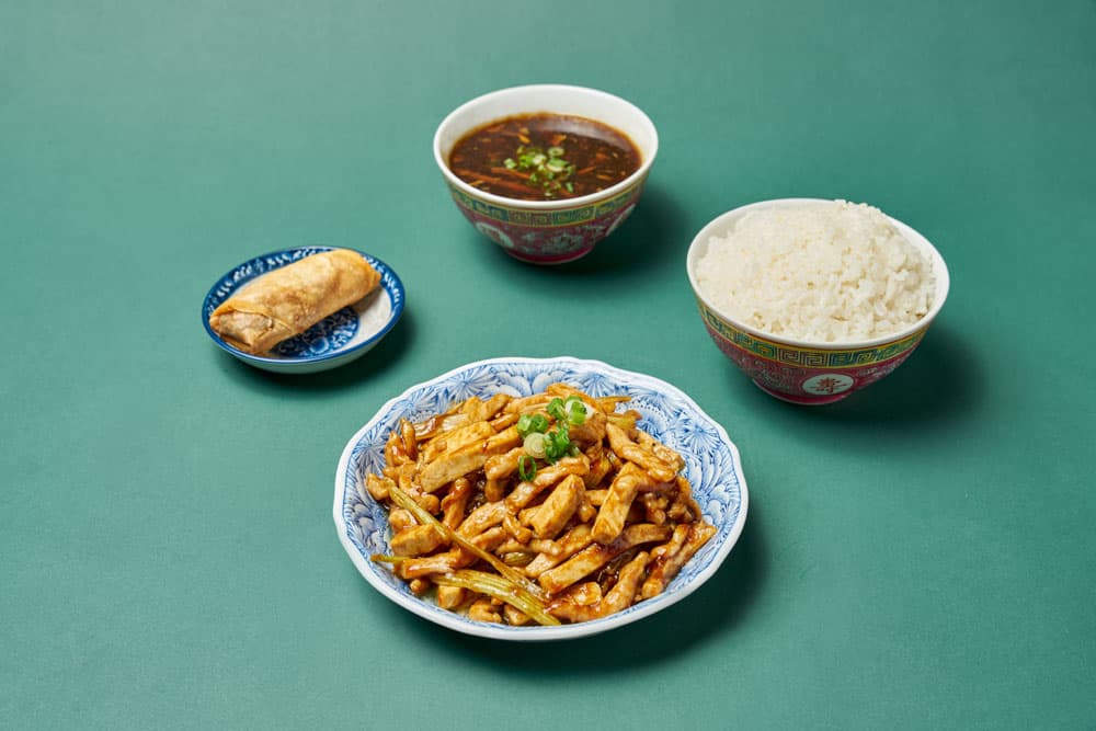 Shredded Pork with Dried Bean Curd