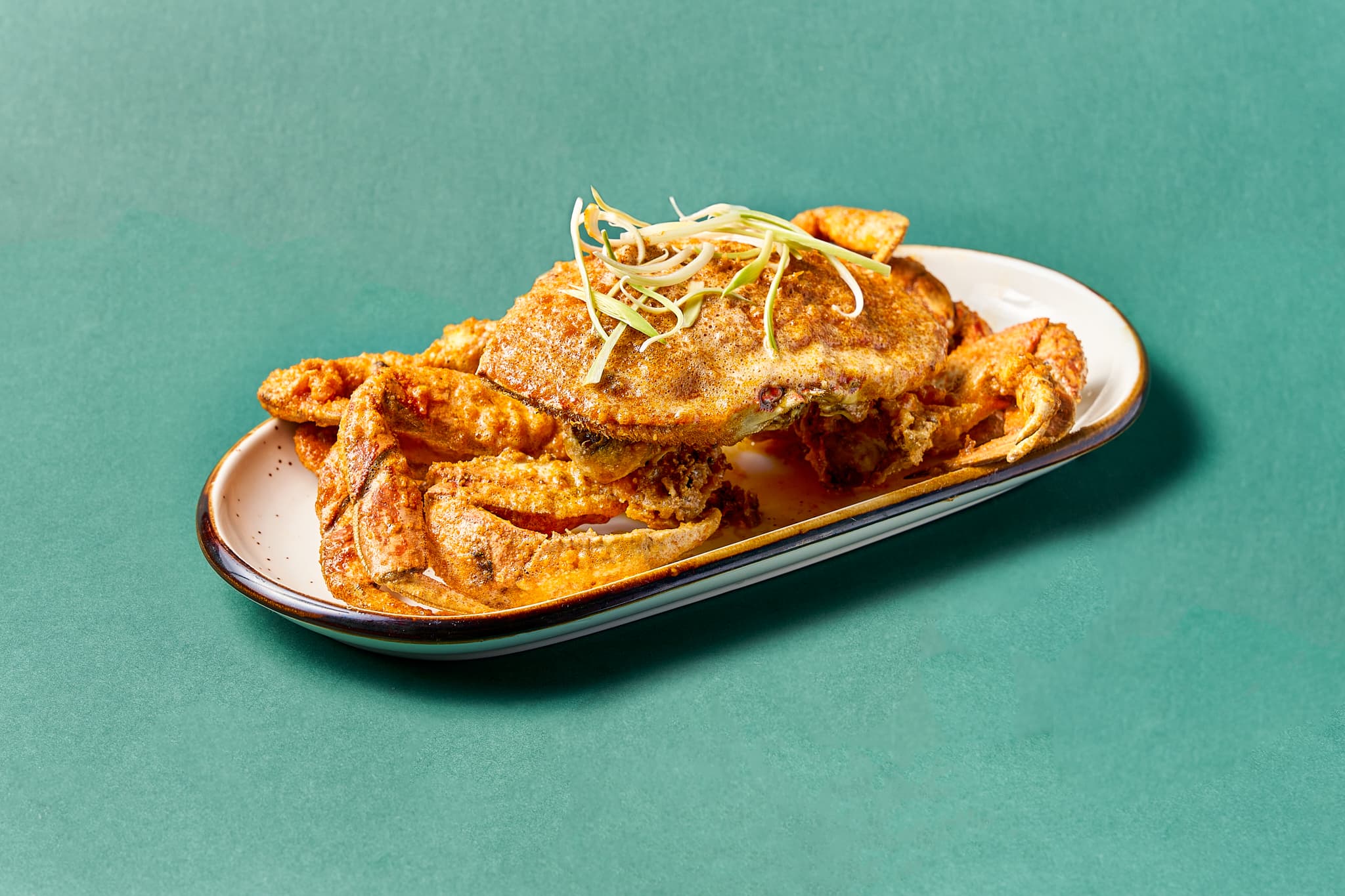 Dungeness Crab With Salted Duck Egg