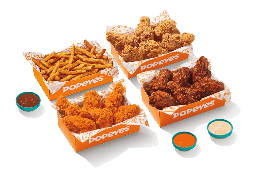18Pc Bone-In Wings Group Pack