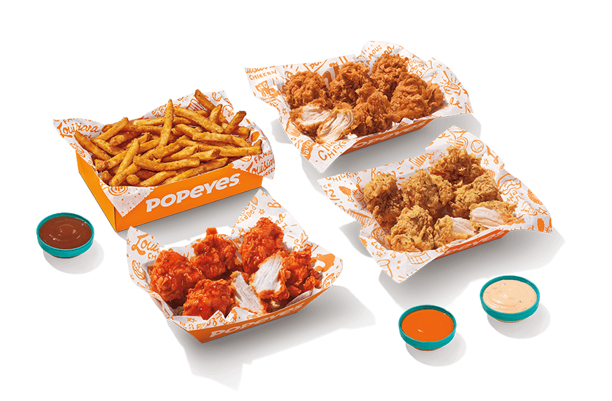 18Pc Boneless Wings Group Pack