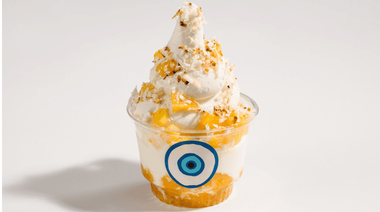 Santorini in a Cup