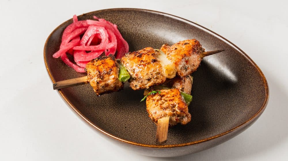 Salmon Skewers