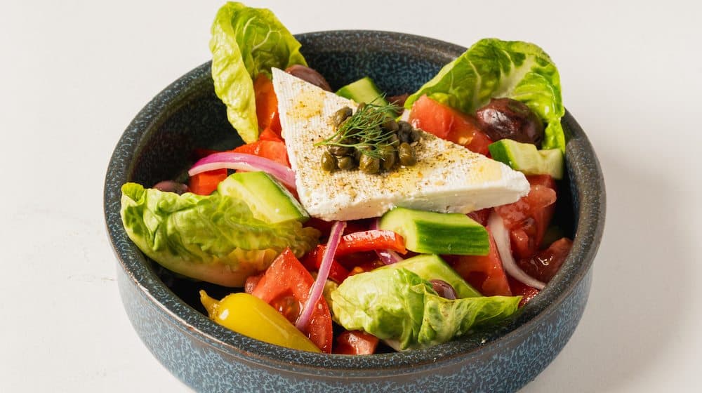 Za'atar Greek Salad