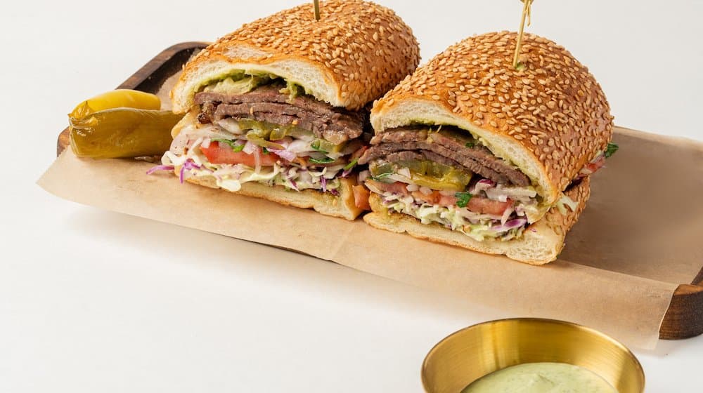 Ribeye on Baguette