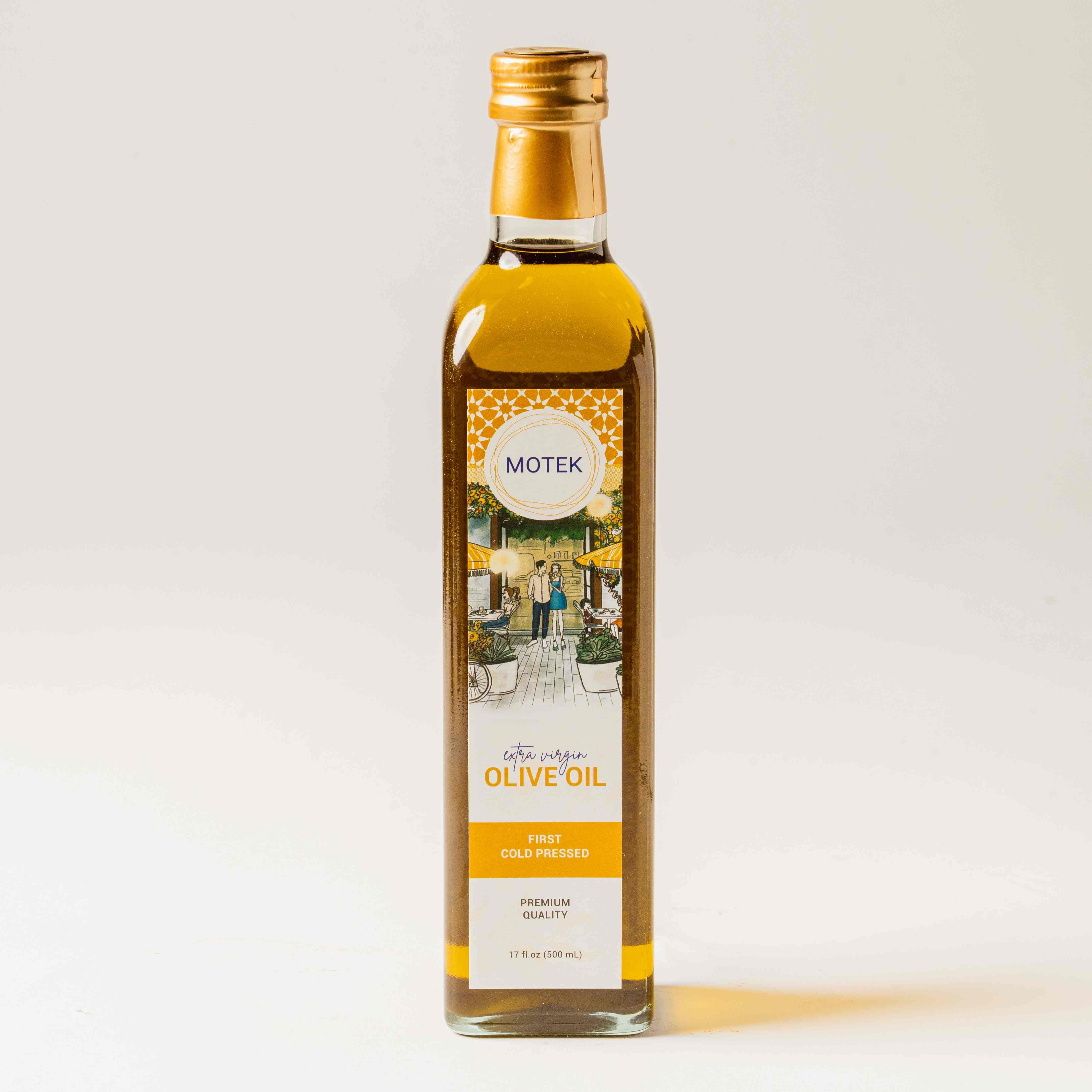 17oz Motek Extra Virgin Olive Oil Deli