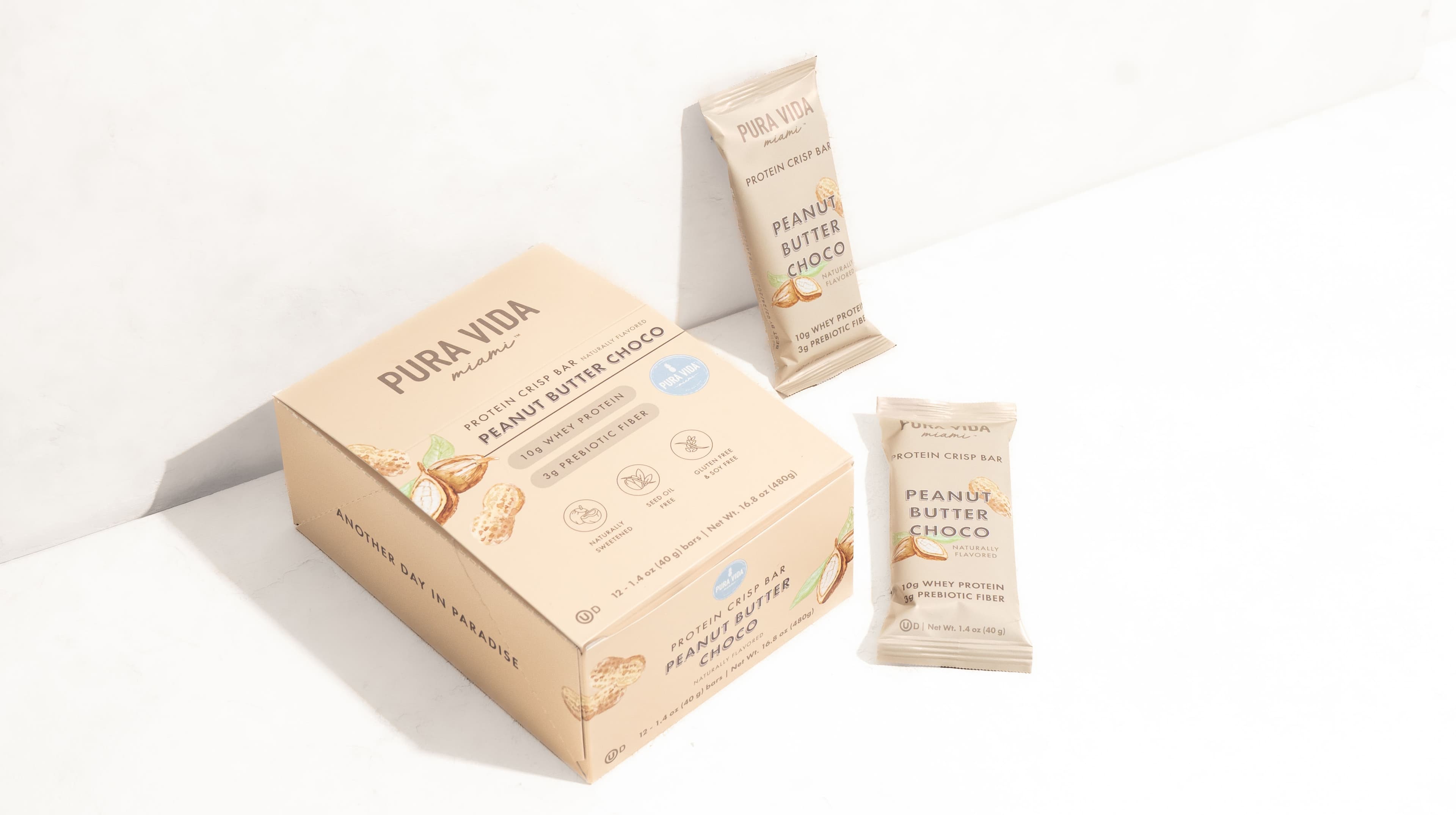 PEANUT BUTTER CHOCO PROTEIN CRISP BAR (12-PACK)
