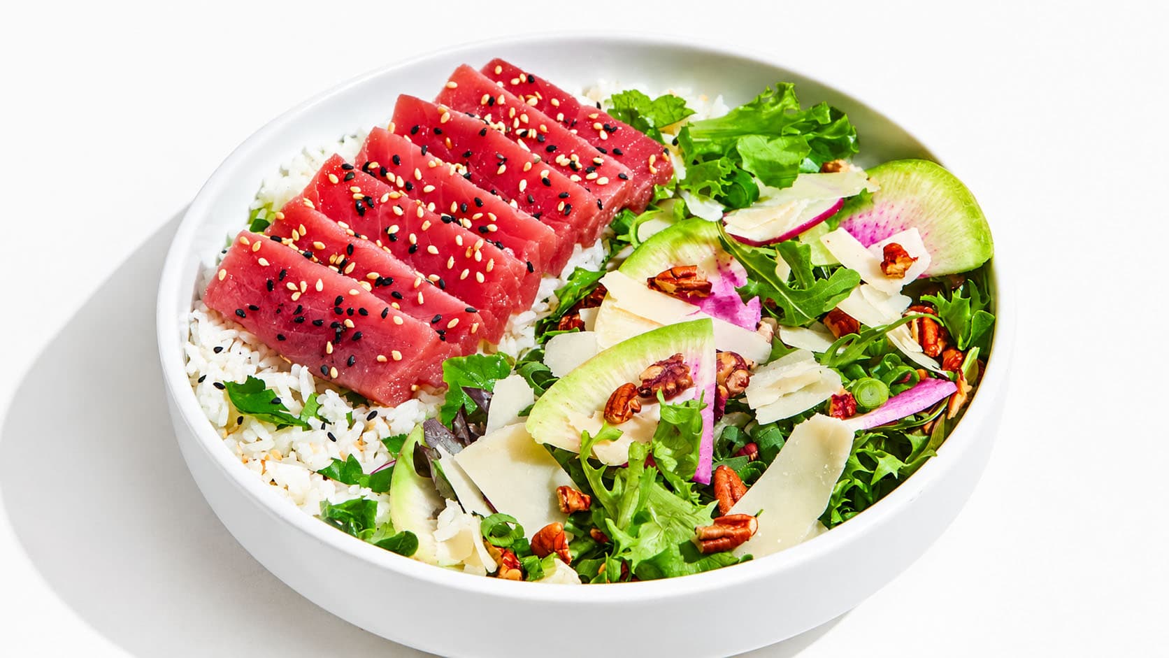RAW WILD TUNA PLATE