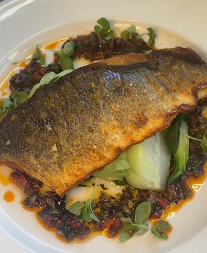 PAN ROASTED BRANZINO
