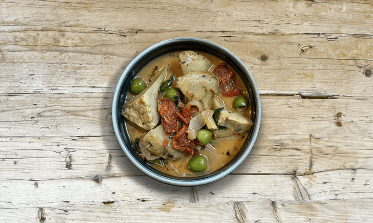 BRAISED ARTICHOKES