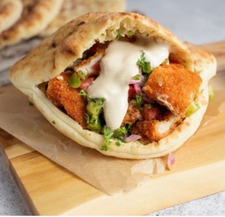 Chicken Schnitzel Sandwich