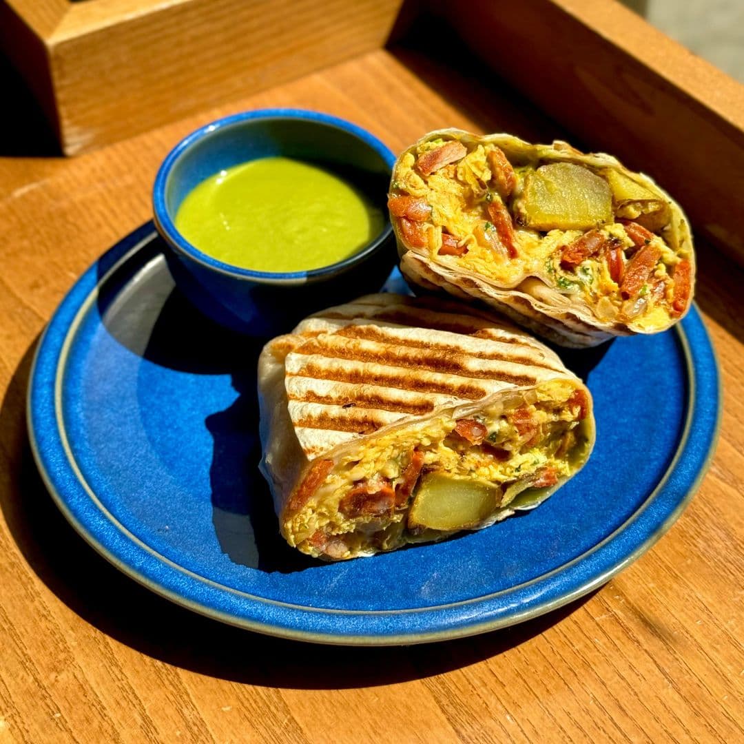Chorizo Breakfast Burrito