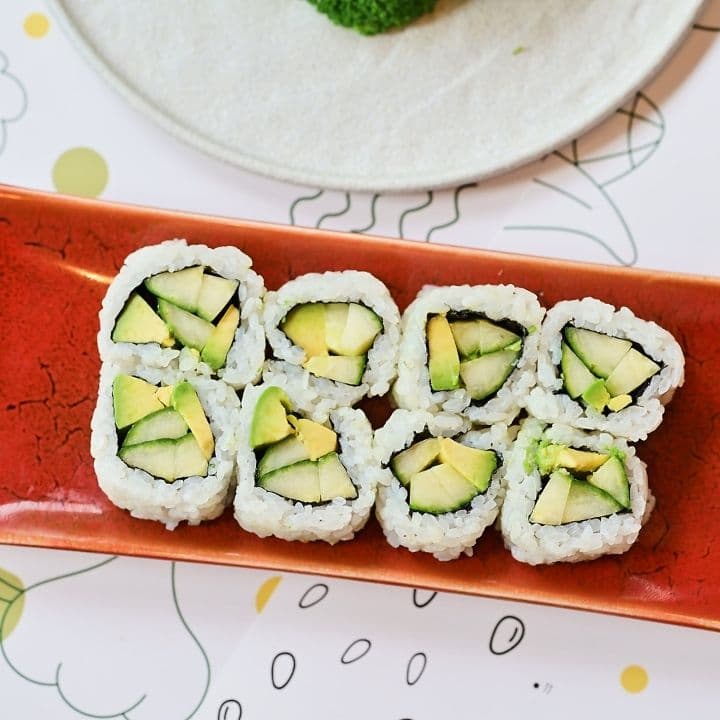 Kids Avocado Cucumber Roll
