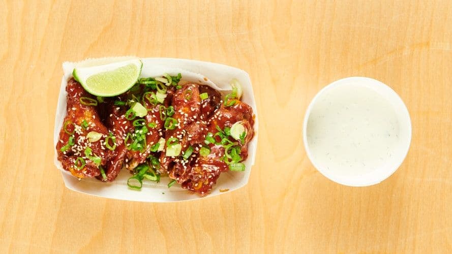 KOREAN BBQ WINGS