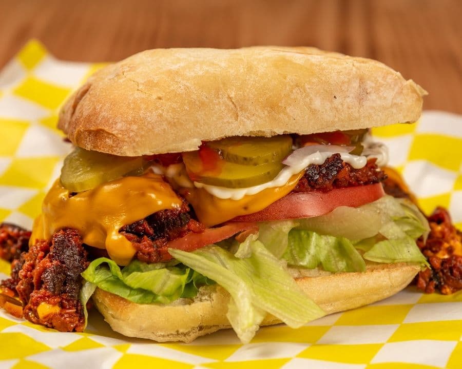 Chopped Burger Cheese Melt
