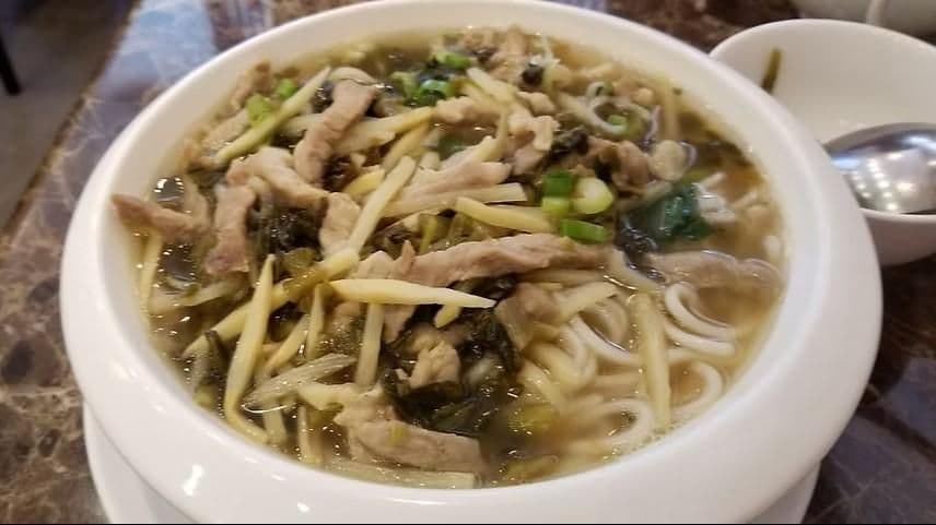 Shredded Pork Noodle Soup