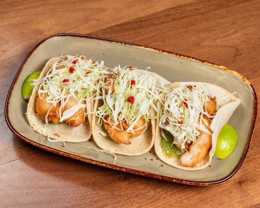 Tacos Crispy Shrimp Tempura