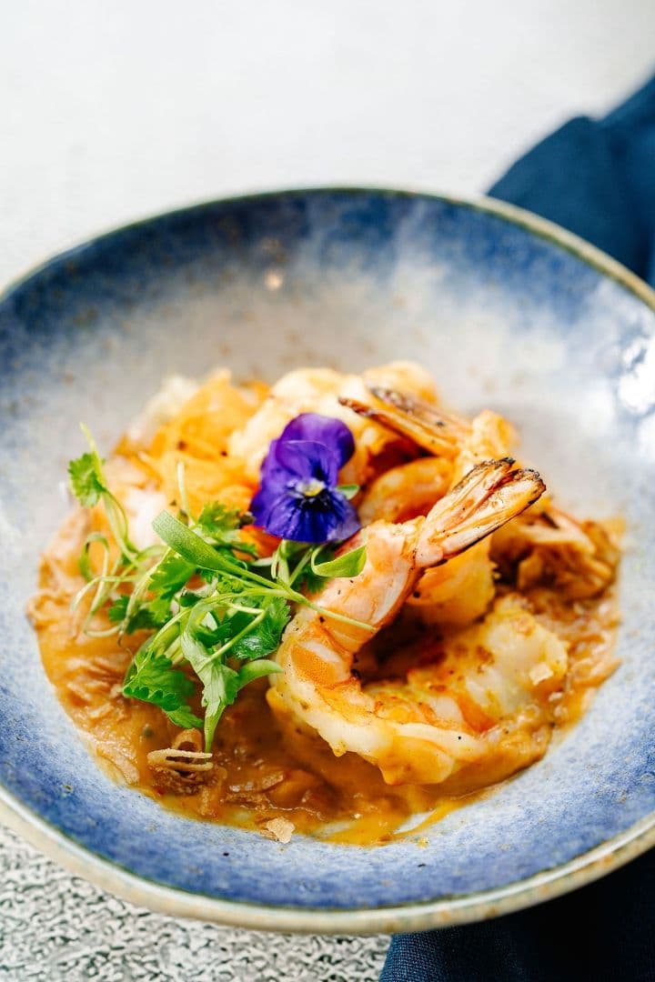Tray Prawn Satay