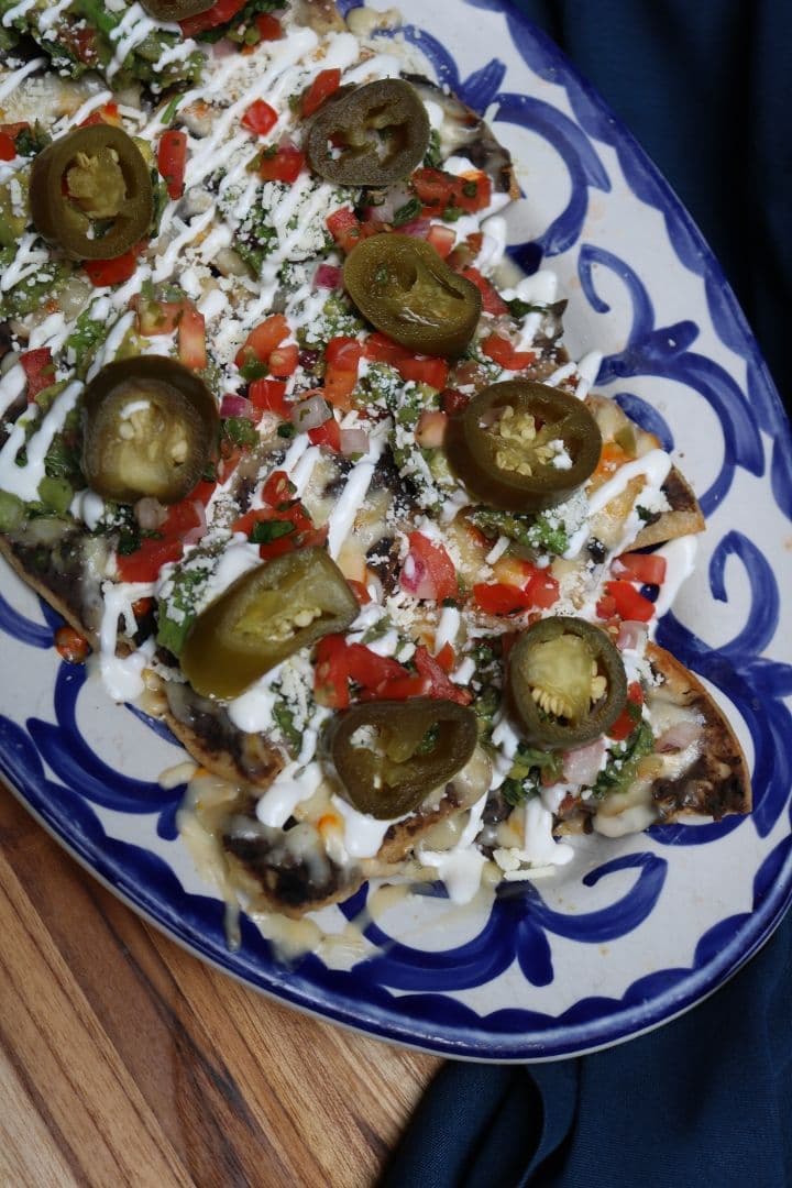 Rosa's Signature Nachos Shrimp