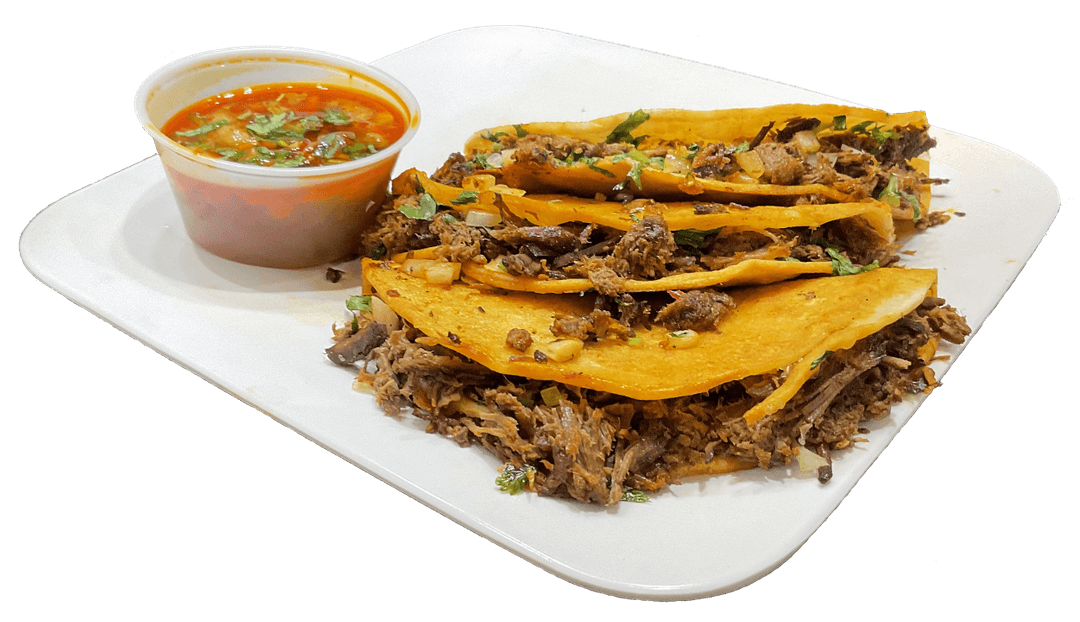 3 Birria Tacos