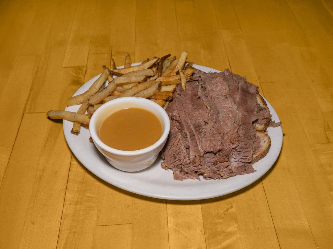 Hot Open Brisket
