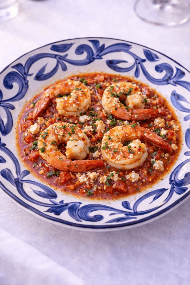 Garides Saganaki