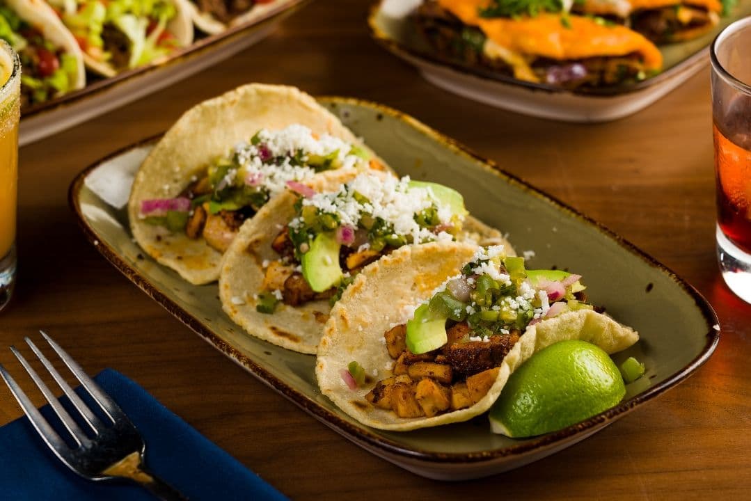 Tacos Red Chile Chicken