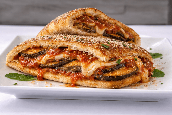 Eggplant Parm Panini