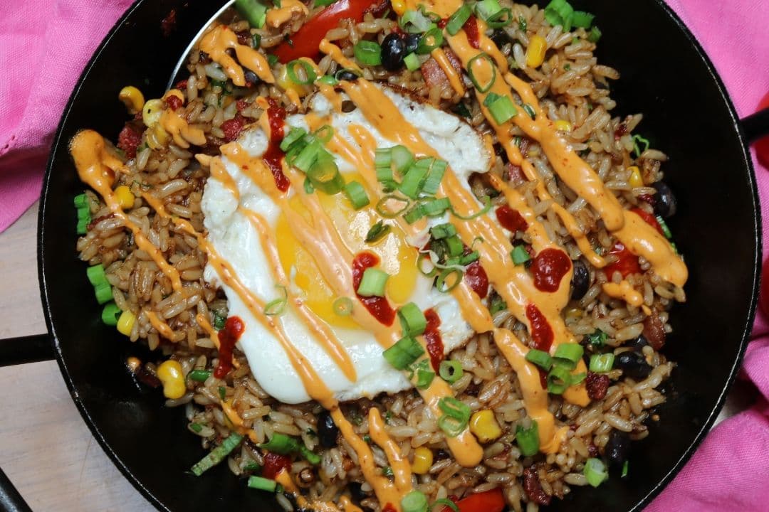 Mexican Fried Rice Steak