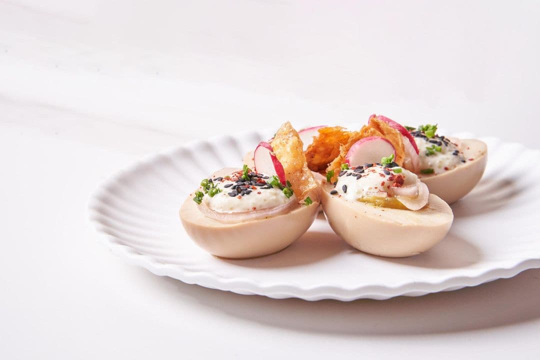 Soy-Marinated Eggs & Cracklin'