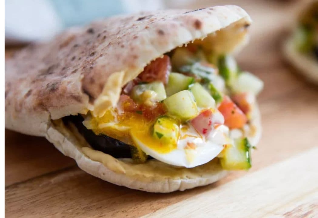 Sabich Sandwich