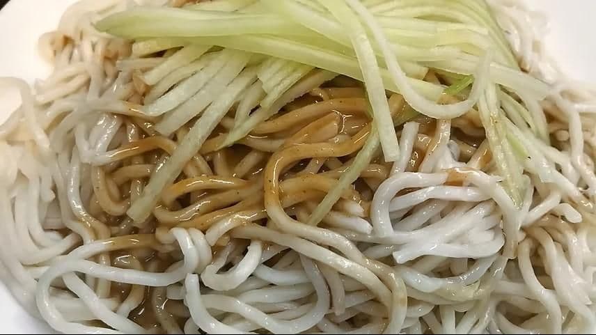 Cold Noodle With Peanut & Sesame Sauce
