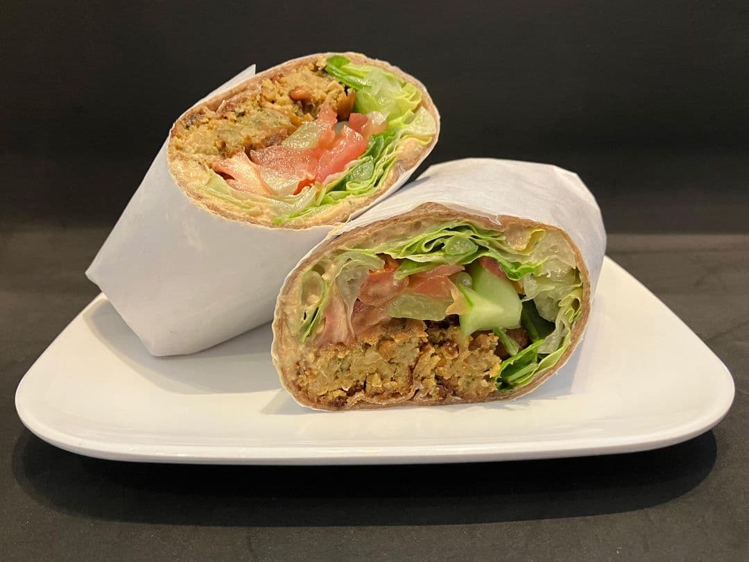 Falafel Hummus Wrap
