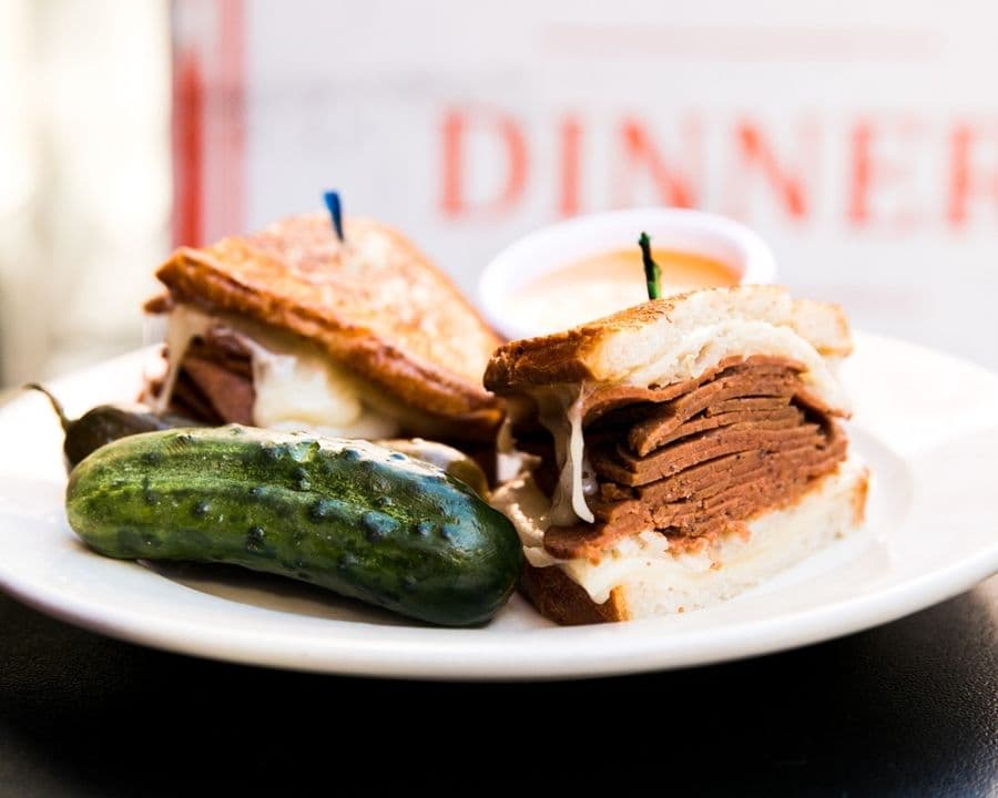 Unreal Corned Beef or Turkey Reuben