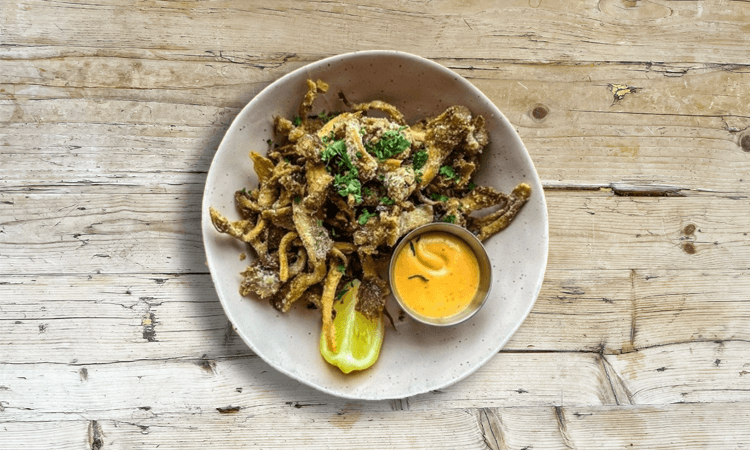 MUSHROOM CALAMARI