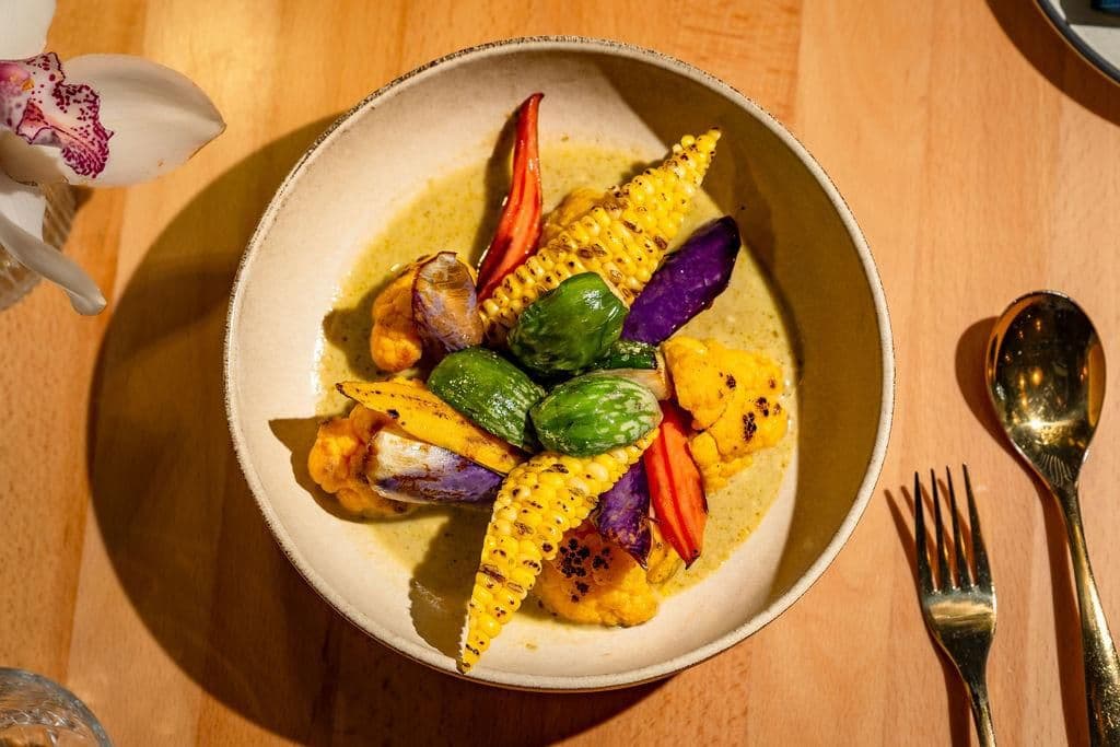 Vegetarian Green Curry (V)