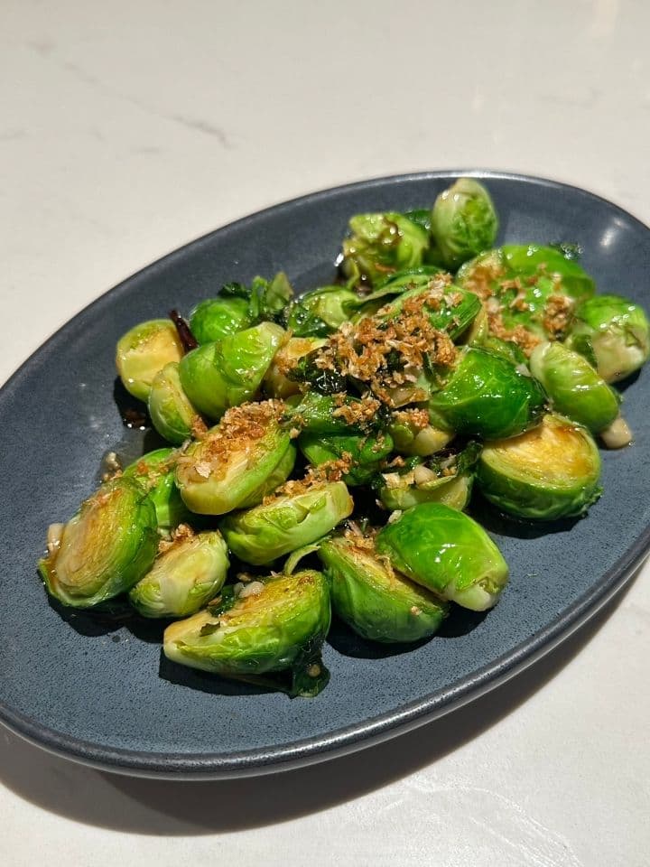 Garlic Chili Brussel (V)