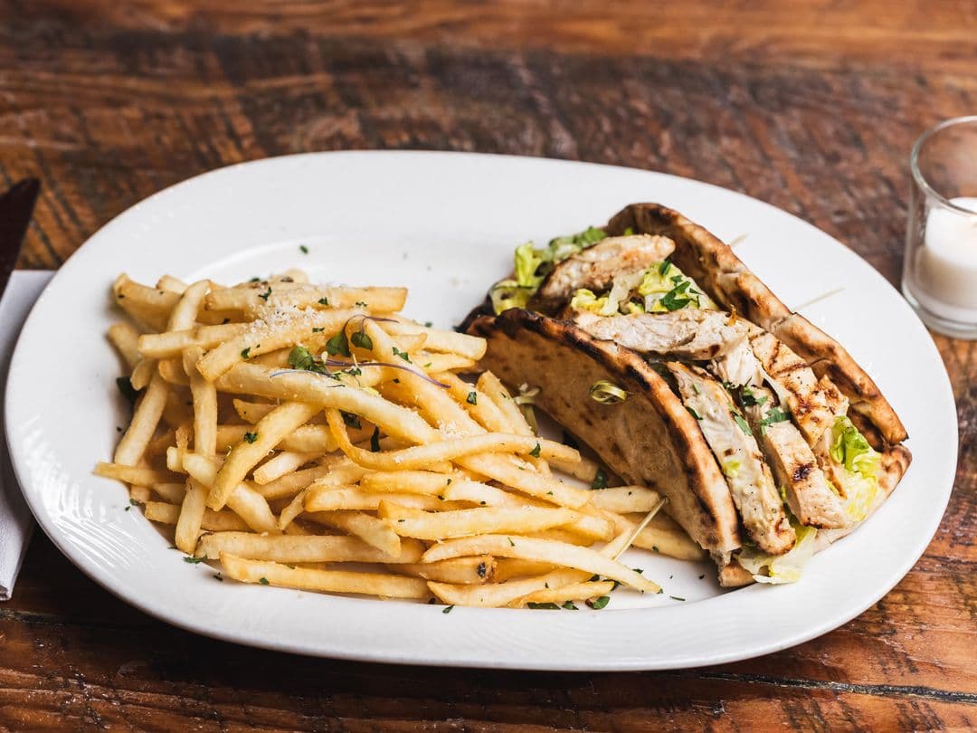 Chicken Caesar Pita