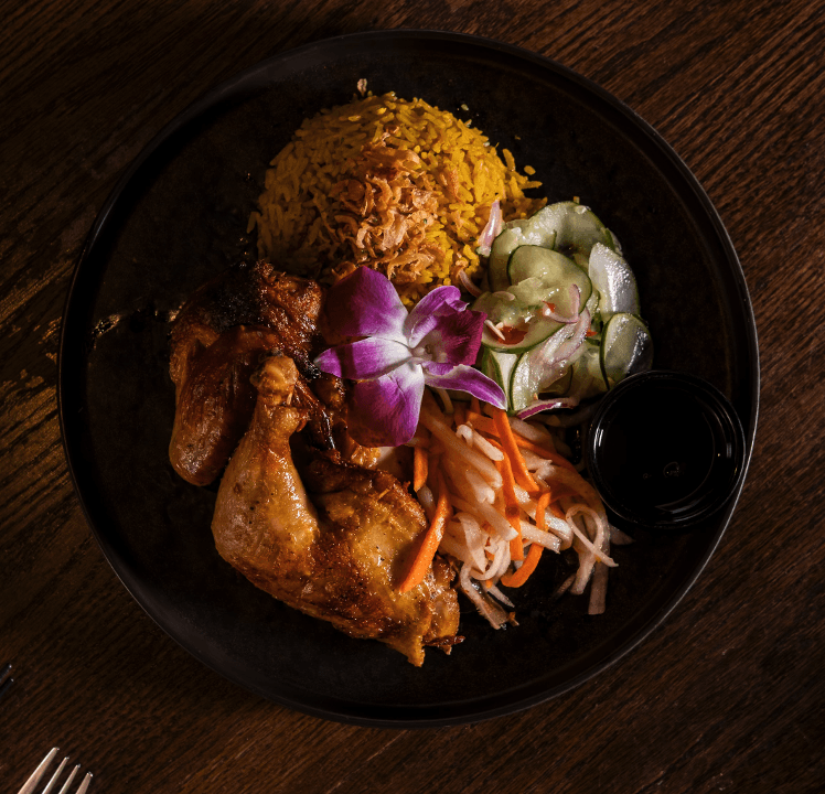 Grilled Chicken Curry Rice