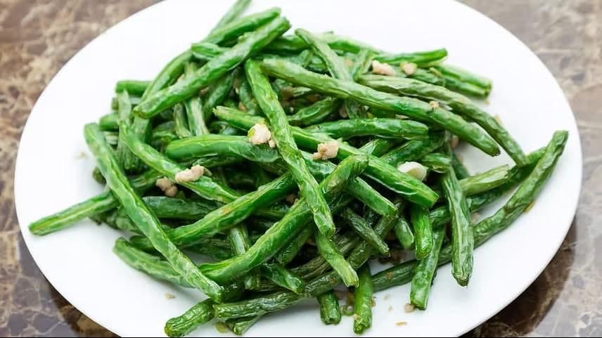 Sauteed String Bean with Minced Pork