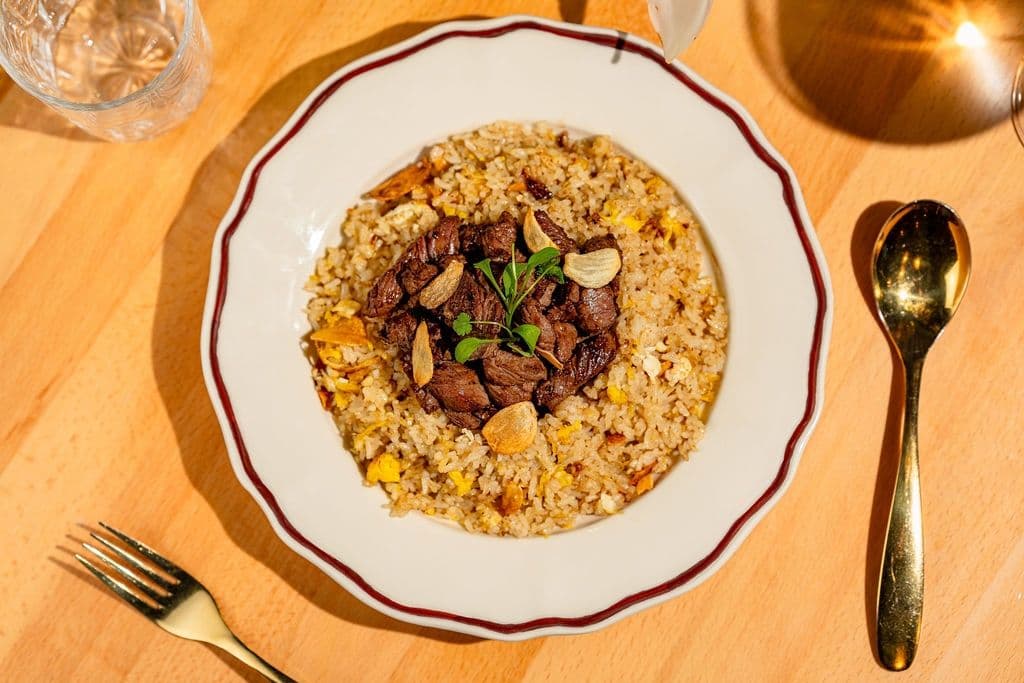 Ribeye Garlic Fried Rice