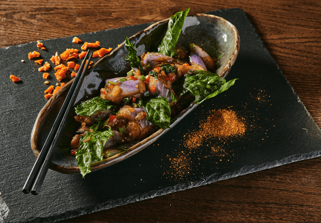 Eggplant Basil