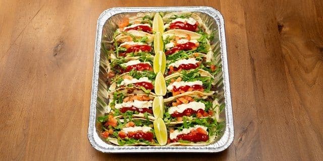 Chopped Cheese Alambre Taco Platter (12pc)