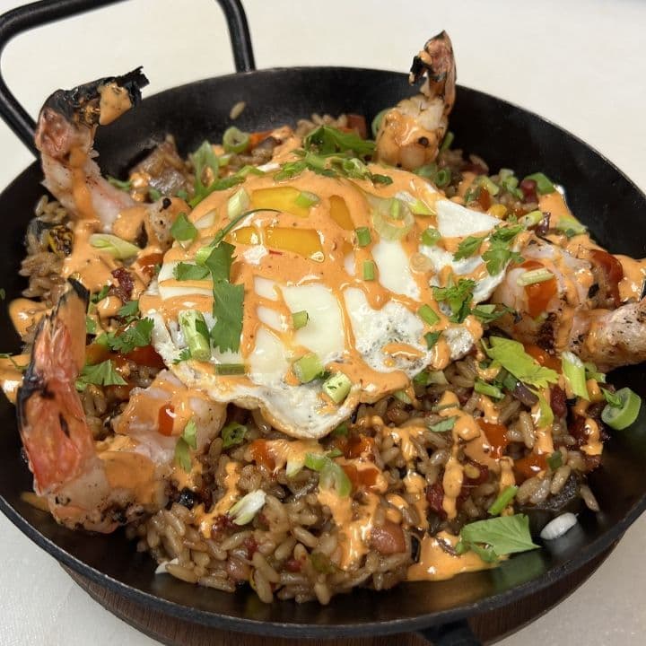 Mexican Fried Rice Shrimp