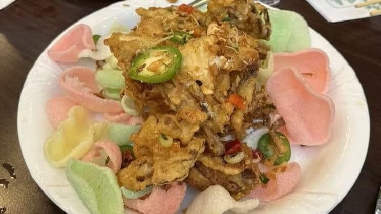 Spicy Pepper Salt Soft Shelled Crab