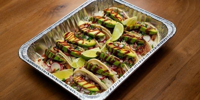 Pulled BBQ Jackfruit Taco Platter (12pc)