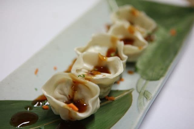 Baby Dumplings in Spicy Sauce