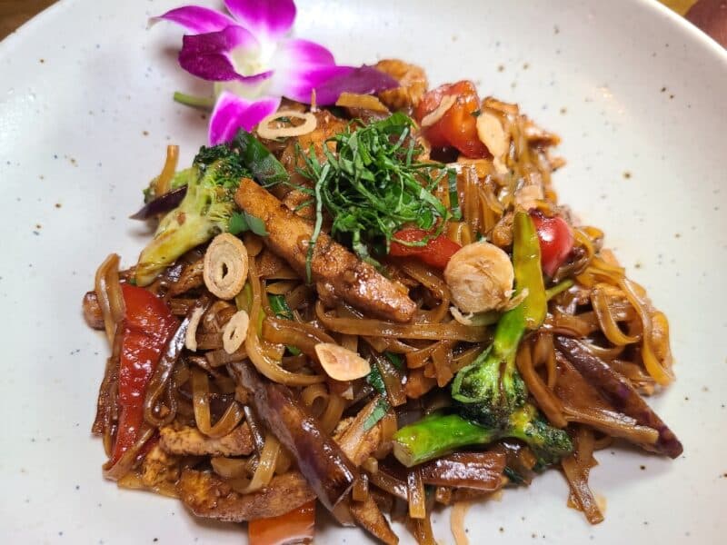 Drunken Basil Noodles